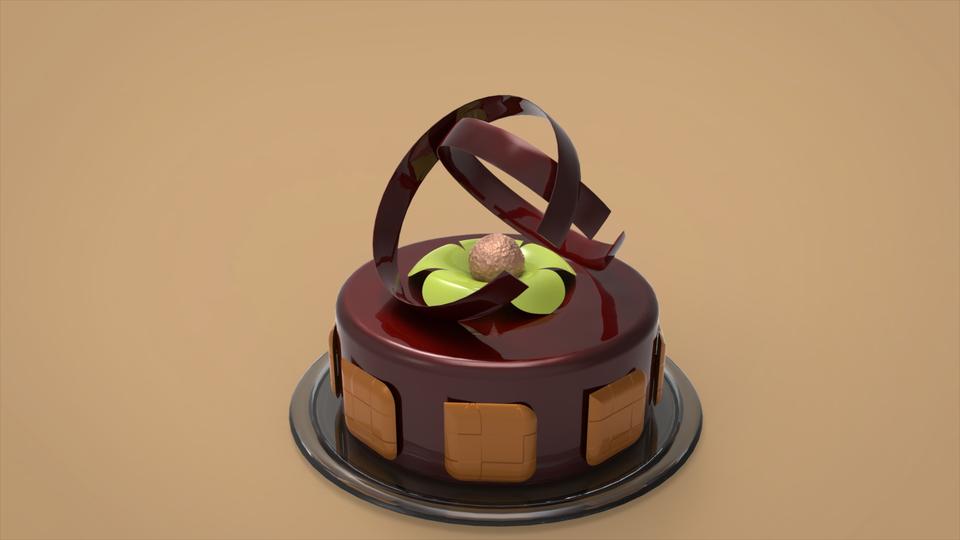 A cake