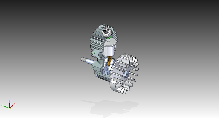 2-Stroke Chainsaw Motor