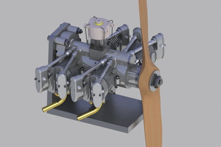 4-cyl. boxer engine