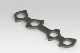 Weber dual 45mm carburator flange