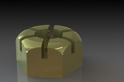 castle nut
