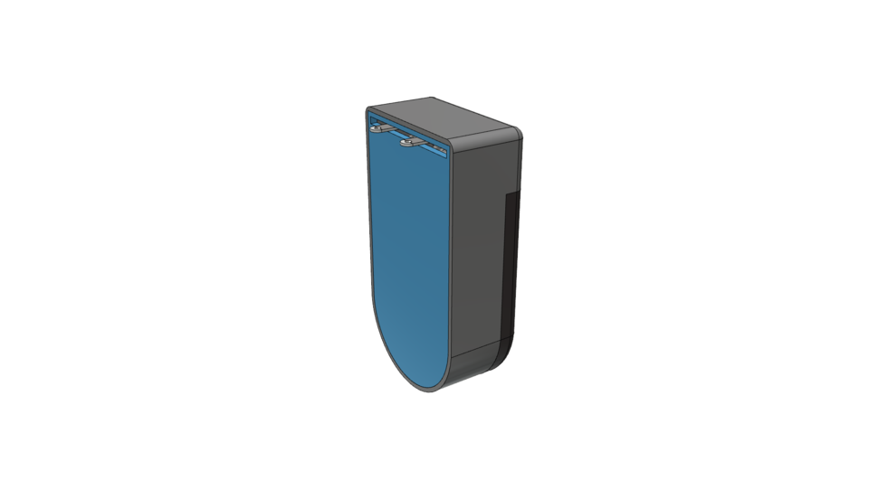 AAA_Battery Holder 3D CAD Model Library GrabCAD