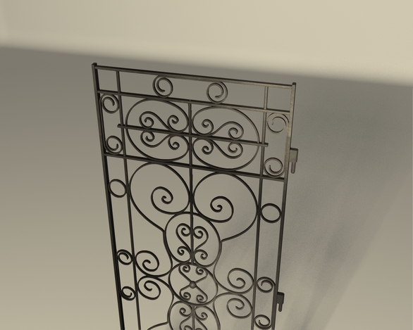 Wrought Iron Gate
