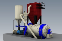 BALL MILL WITH CLASSIFIER