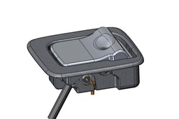 Koenigsegg hood release handle assy-B