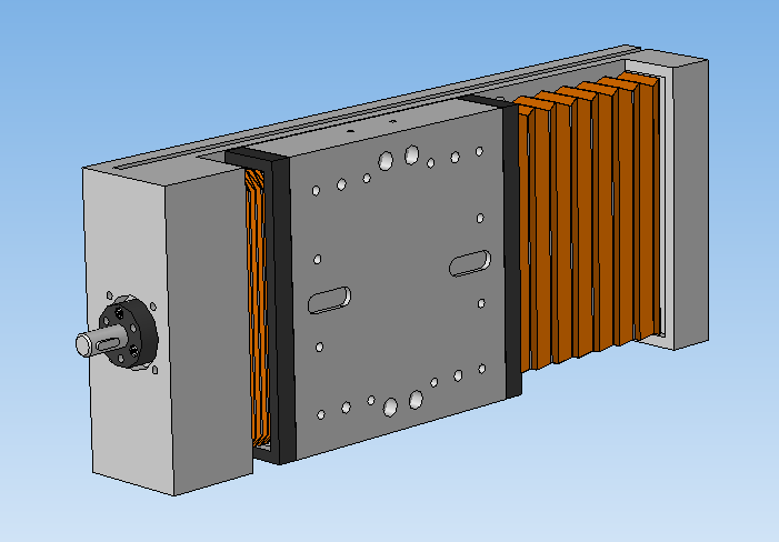 Y - movement of mini CNC machine