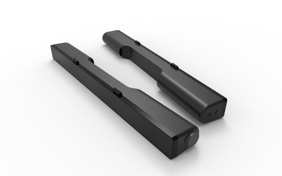 Dell Ac511 Sound Bar 3d Cad Model Library Grabcad