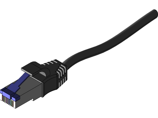 Lan Socket male