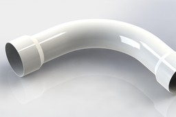 Curve 90 degrees - pvc - tigre