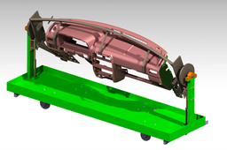 assembly fixture for automobile dashboard 