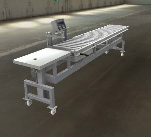 Adjustable gravity conveyor