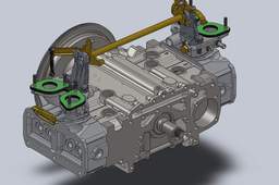 Engine Alfa Romeo Boxer: Montaggio parziale