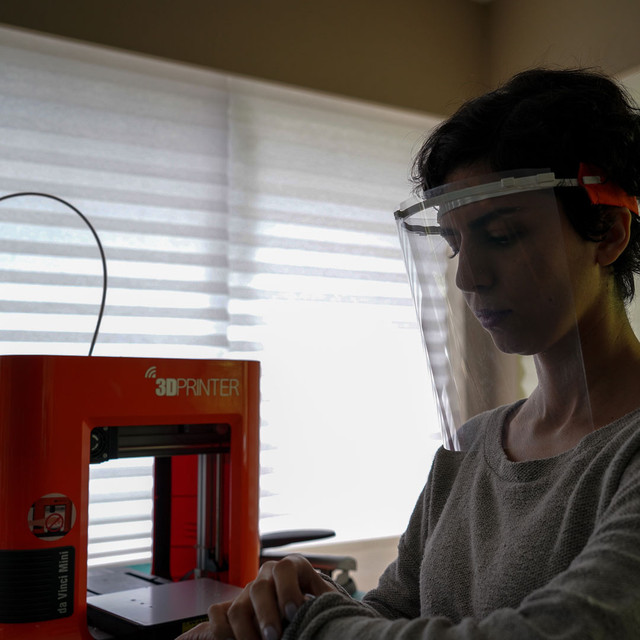 ZShield (face shield) 3D CAD Model Library GrabCAD