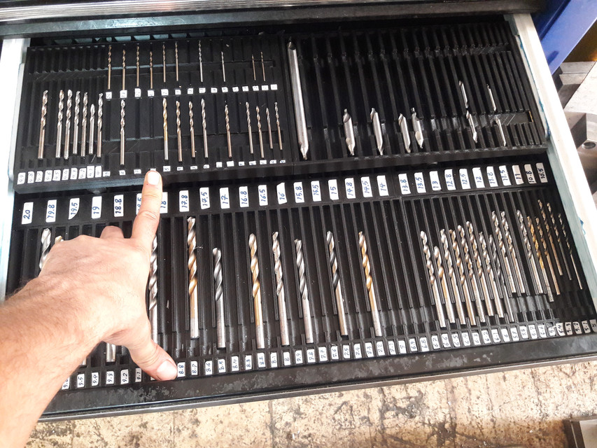 mill or drill holder 3D CAD Model Library GrabCAD