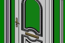PVC Hall-Door