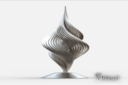 Triple Corkscrew - Math Art by @Dizingof