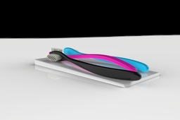 Modern toothbrush holder