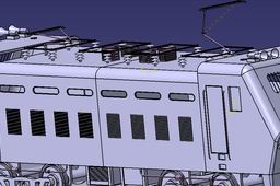 Indian Railways electric engine