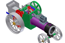 garrett traction engine