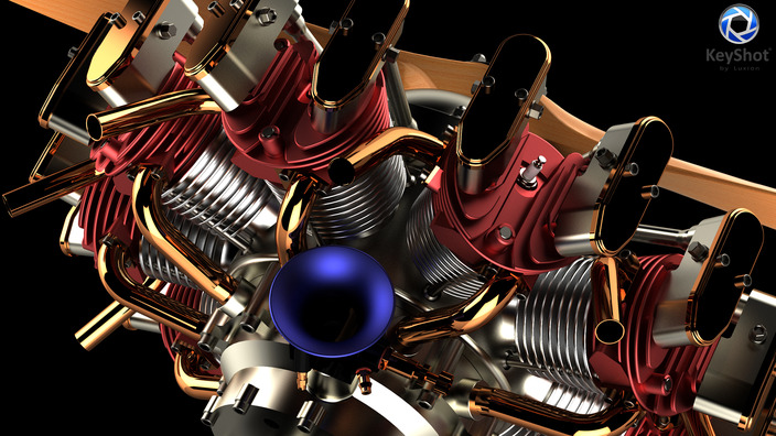 9-Cylinders of Radial Beauty!