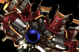 9-Cylinders of Radial Beauty!