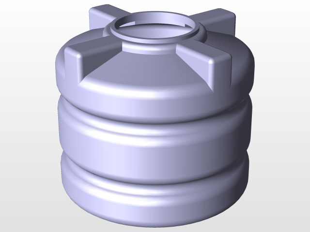 Water tank | 3D CAD Model Library | GrabCAD