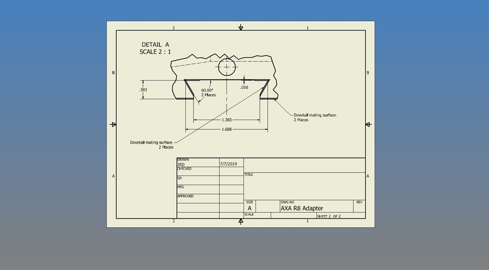 AXA R8 Tool holder 3D CAD Model Library GrabCAD