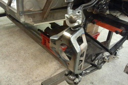 Custom rear upright