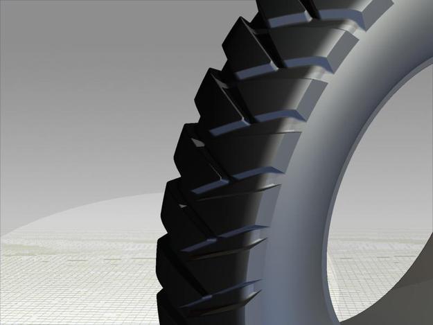 Off Road Solid Truck Tyre - 900x20 Wheel Size