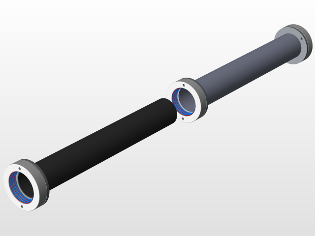 Sealed pipe