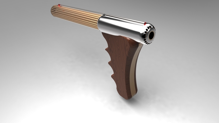 Steampunk Ray Gun