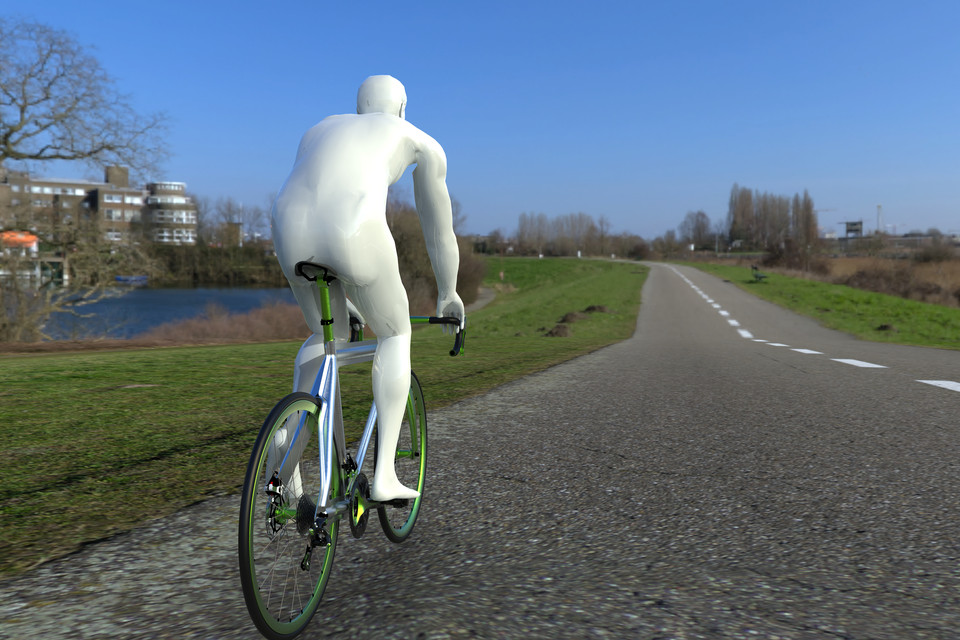 Stamped sheet metal bike frame 3D CAD Model Library GrabCAD