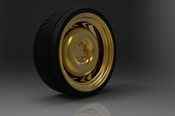 Wheel of a Sportscar, Tomason TN5 Rim