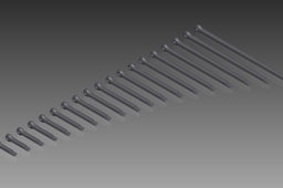 DIN 94 Split Pins (Cotter Pins). Nom. Diameter 3,2mm