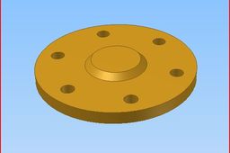 Steam engine components. Cylinder Top