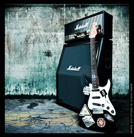 Fender Stratocaster & Marshall Modefour.