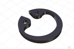 DIN 472 Circlip  Normal Type