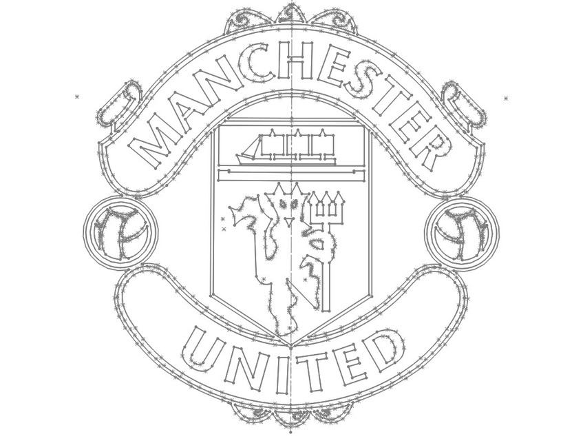 F C Manchester United 3d Cad Model Library Grabcad