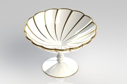 Ceramic vortex vase