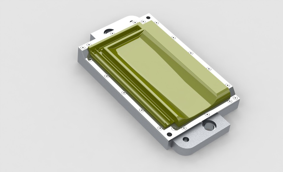 Roof tiles molds assembly 3D CAD Model Library GrabCAD