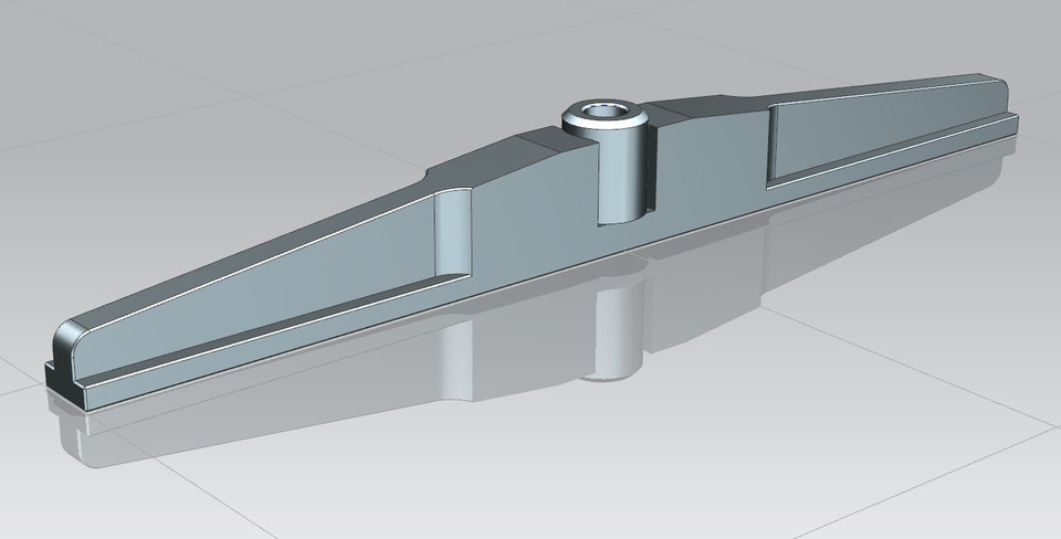 Bridge of a disc puller / hub drawer