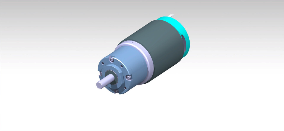 Geared/Brushed Motor 12V without Encoder