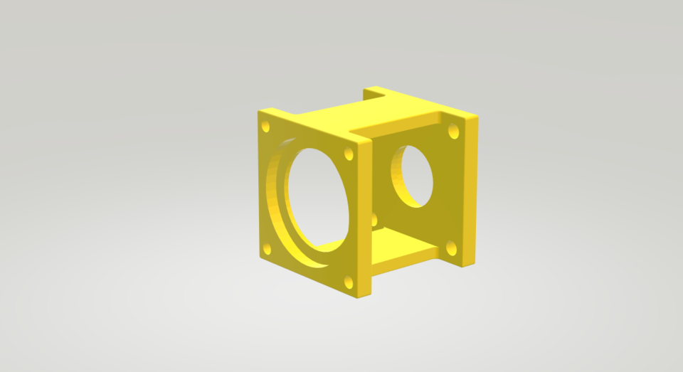 DS60 Motor mounting bracket 3D CAD Model Library GrabCAD