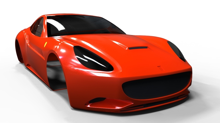 Ferrari california body 