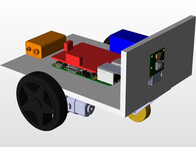 Raspberry Pi Driven Robot