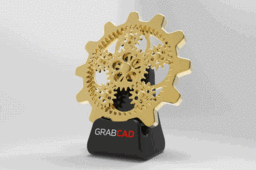 Golden Gear Award 2012 Epicyclic Trophy