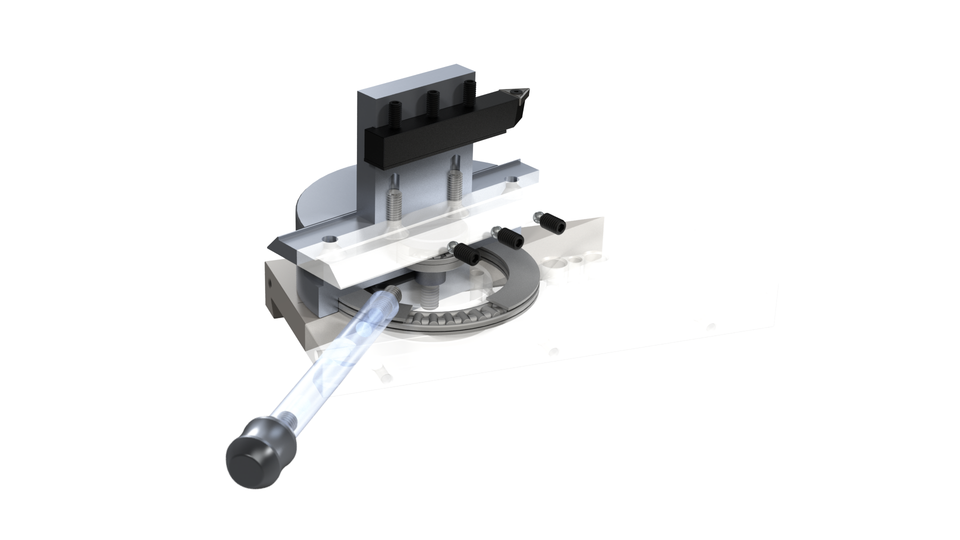 Mini Lathe Radius Turning Tool 3D CAD Model Library GrabCAD