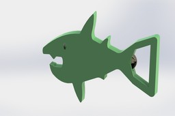 Shark Penny Bottle Opener