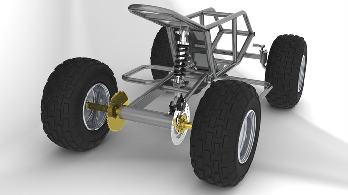 Mini ATV Full Assembly