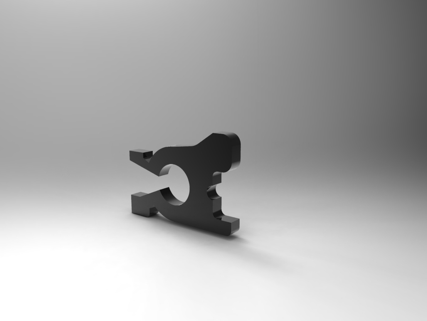 Spacer Mechanical Part 3D CAD Model Library GrabCAD